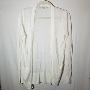 Loft Sheer cream Cardigan